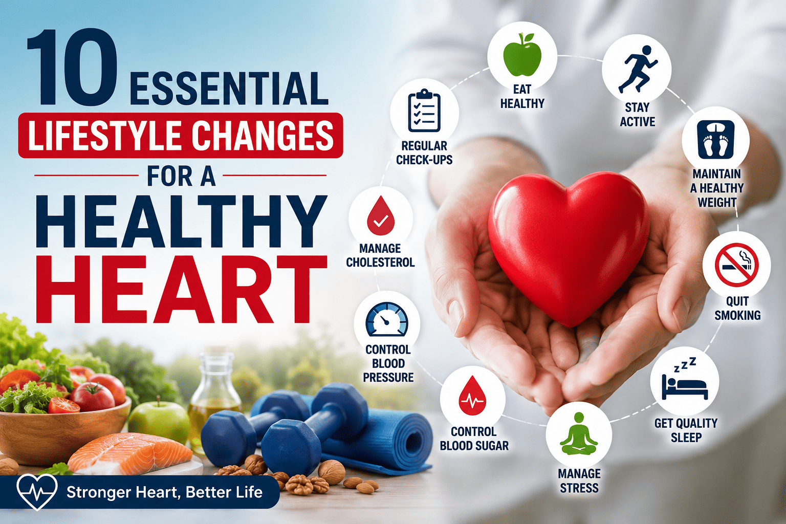 10 Essential Lifestyle Changes for a Healthy Heart