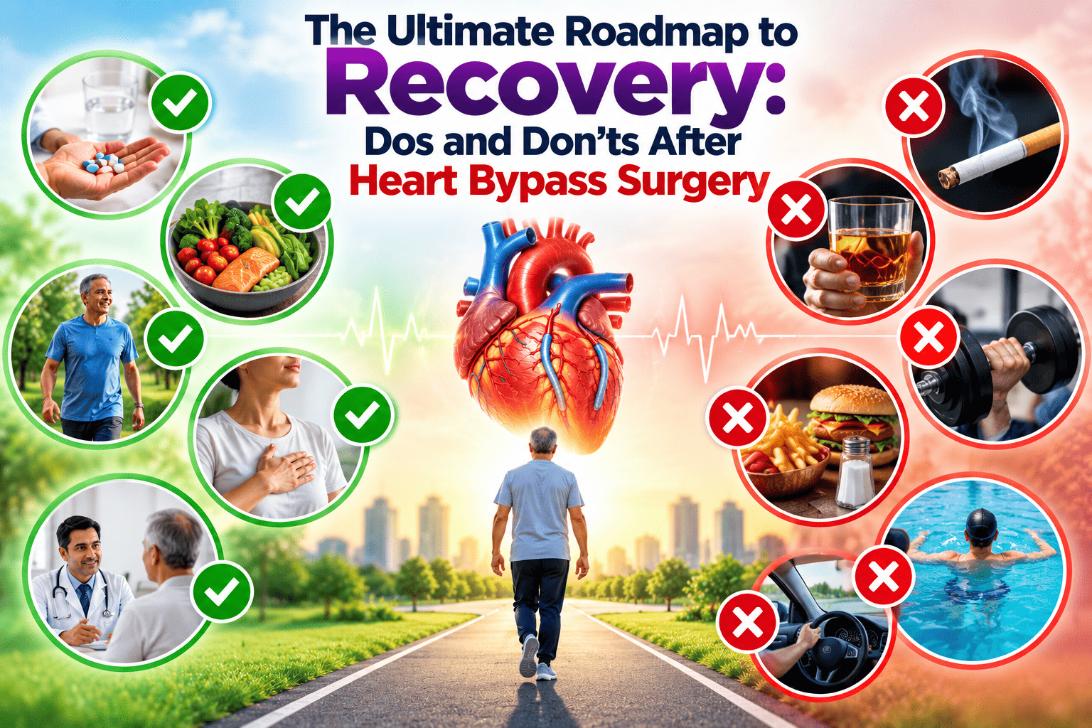 The Ultimate Roadmap to Recovery: Dos and Don’ts After Heart Bypass Surgery